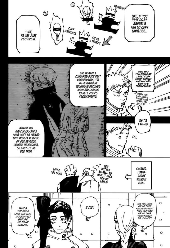 Chapter, Chapter 267, Chapters, Jujustu Kaisen, Jujutsu Kaisen, Jujutsu Kaisen Anime, Mahito, Maki Zenin, Manga, Megumi Fushiguro, Nobara Kugisaki, Original, Panda, Satoru Gojo, Suguru Geto, Sukuna, Toge Inumaki, Volume, Volumes, Webcomic, Yuji Itadori, Yuta Okkotsu